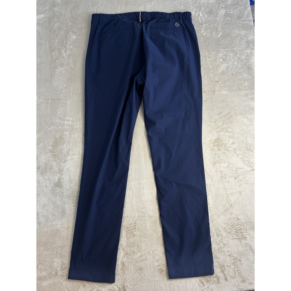Ben Sherman Men's 38x33 24/7 Packable Motion Navy Blue Chinos Water Repellent - Picture 2 of 7